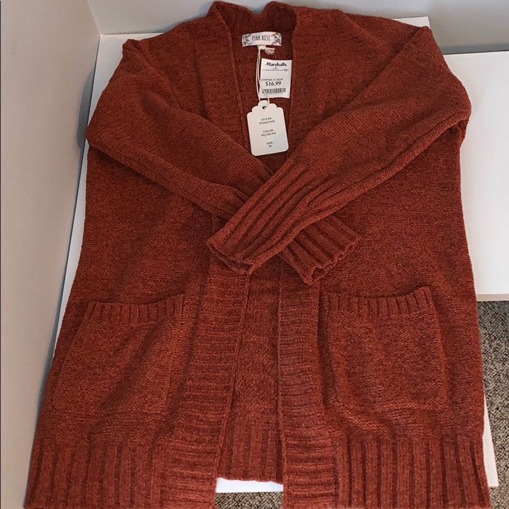 Pecan Pie Colored Cardigan
